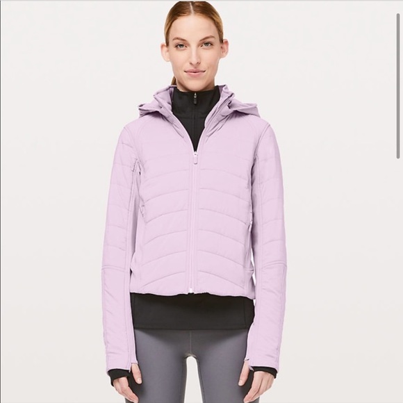 Lululemon push your pace jacket sand pink - Picture 2 of 6